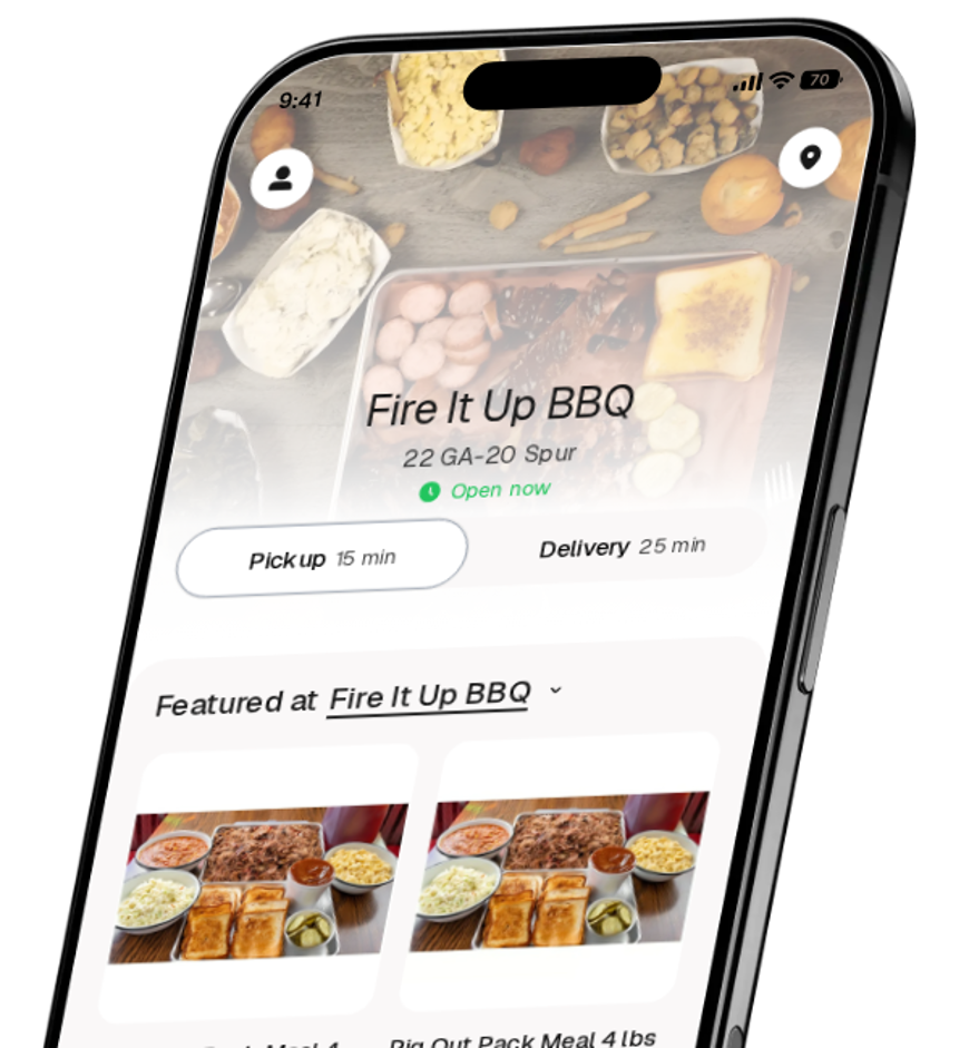 Fire It Up BBQ app preview