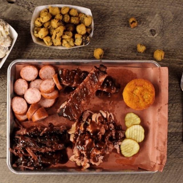 Full Pound Sampler with 4 Meats (86 Brisket).