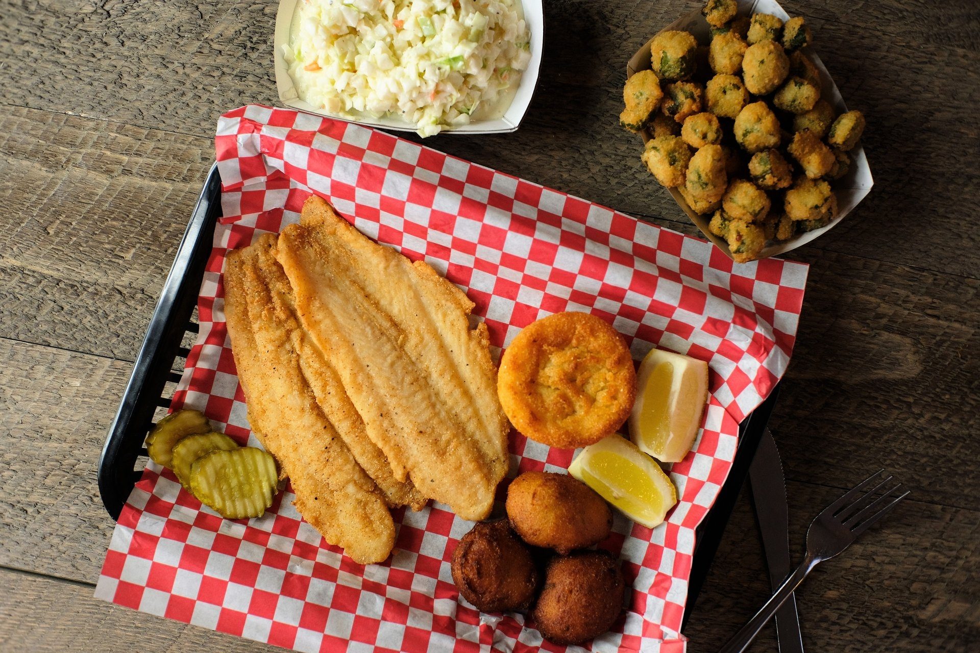 Catfish Platter.