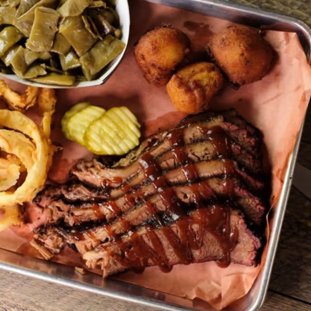 Beef Brisket Platter.