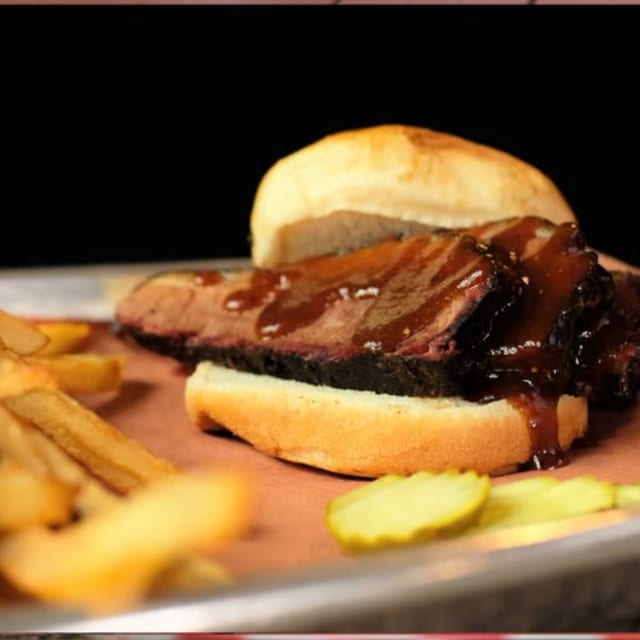 The Brisket Sandwich Basket.