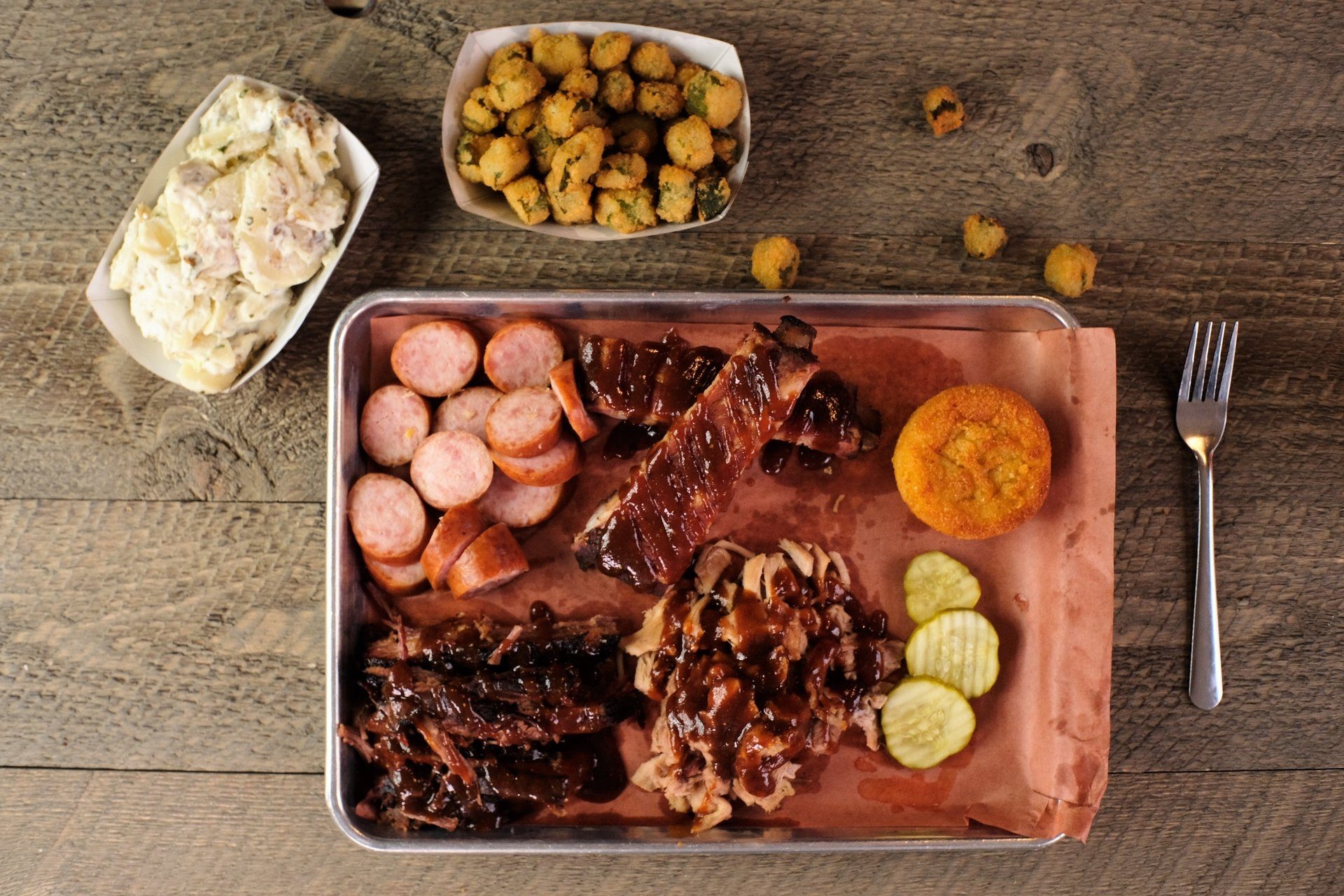 3/4 Pound Sampler with 3 Meats.