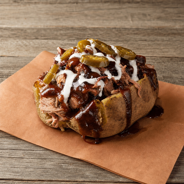 BBQ Spud (86 Brisket).
