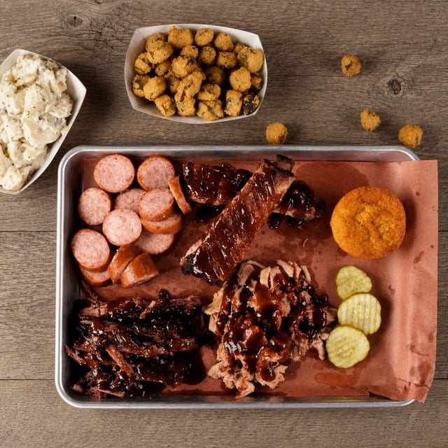 Full Pound Sampler with 4 Meats (86 Ribs).