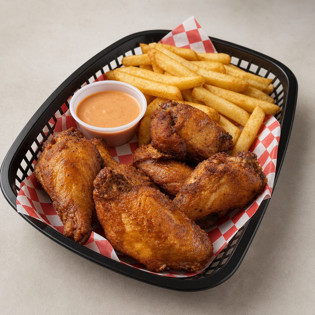 Smoked Wing Basket.