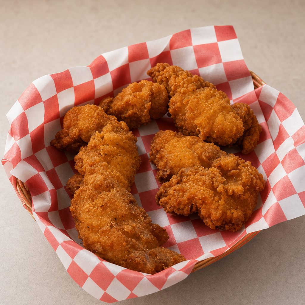 Kids Mini Chicken Tenders.