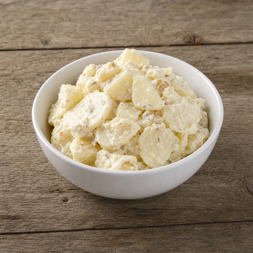 Bleu Cheese and Bacon Potato Salad.