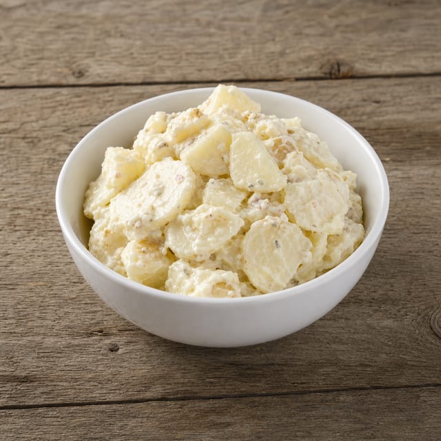 Bleu Cheese and Bacon Potato Salad.
