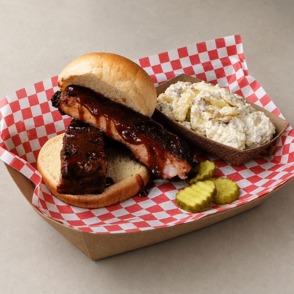 The Rib Sandwich Basket.