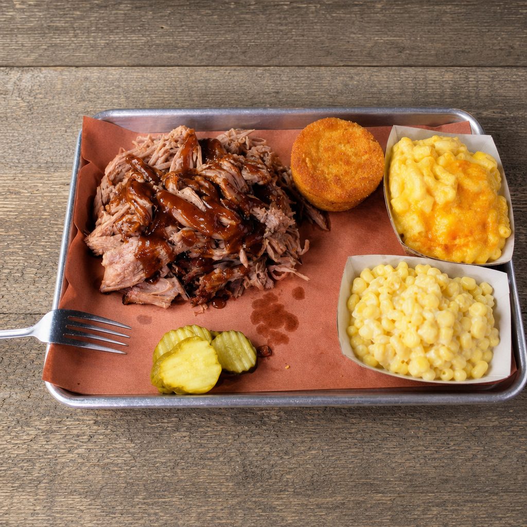 Smoked Pork Platter.