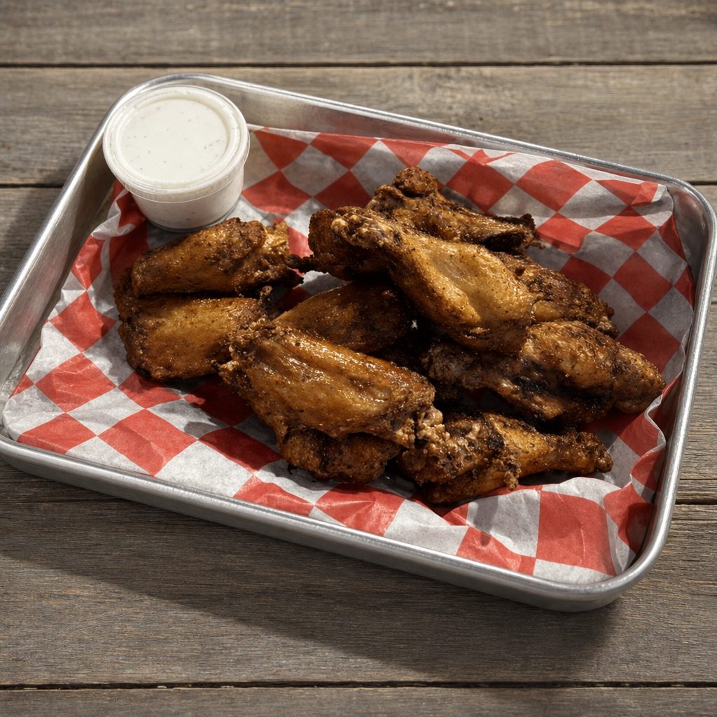 Smoked Wing Basket.