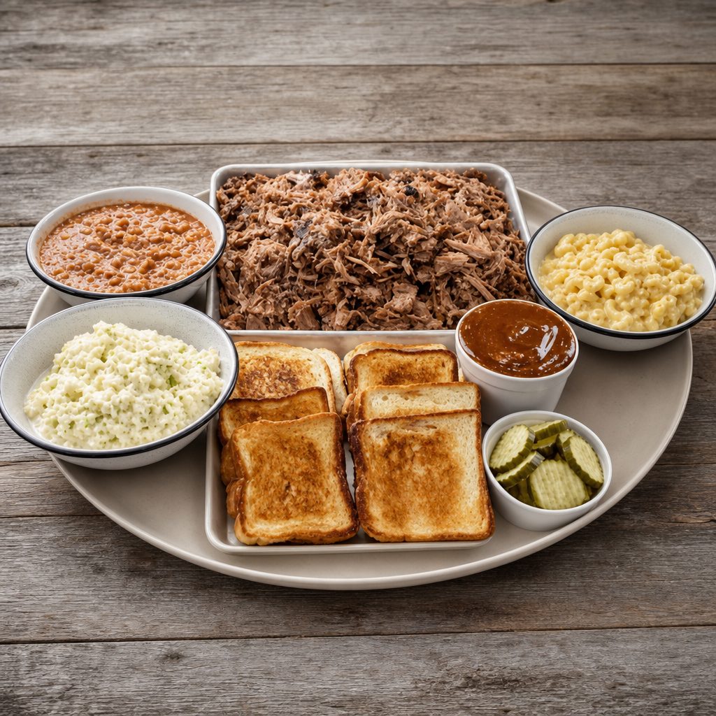 Pig Out Pack Meal (4 People 86 Brisket).
