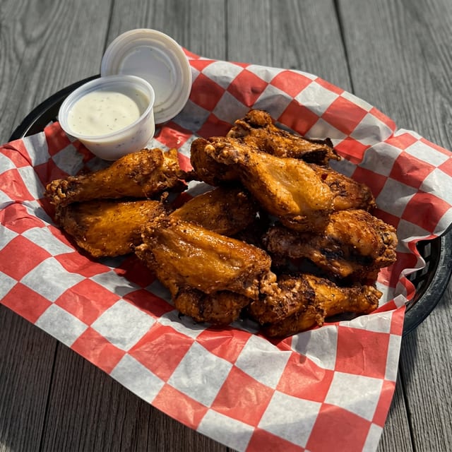 Smoked Wing Basket.