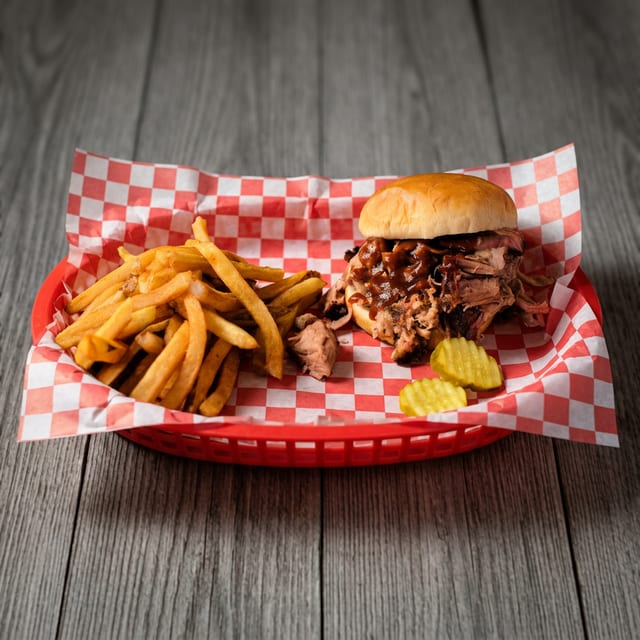The Pork Sandwich Basket.